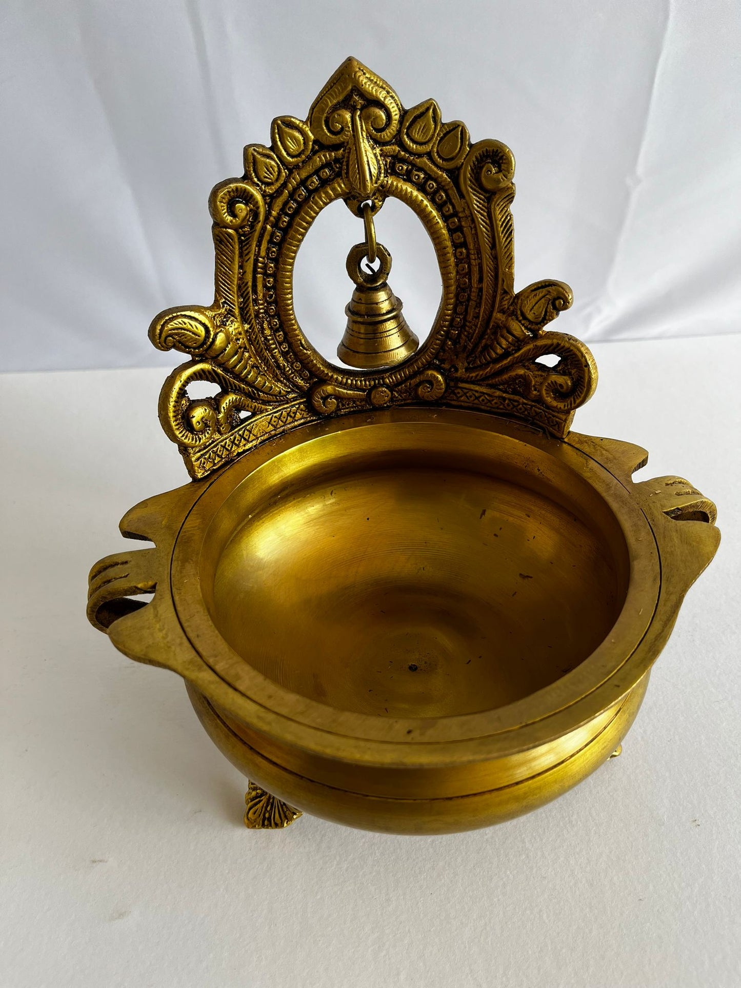 Meera brass urli (decorative bowl). Festive vibe/Indian decor/Diwali/ Indian home/Brass decoratives.