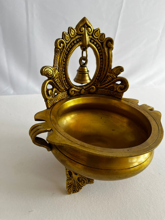 Meera brass urli (decorative bowl). Festive vibe/Indian decor/Diwali/ Indian home/Brass decoratives.