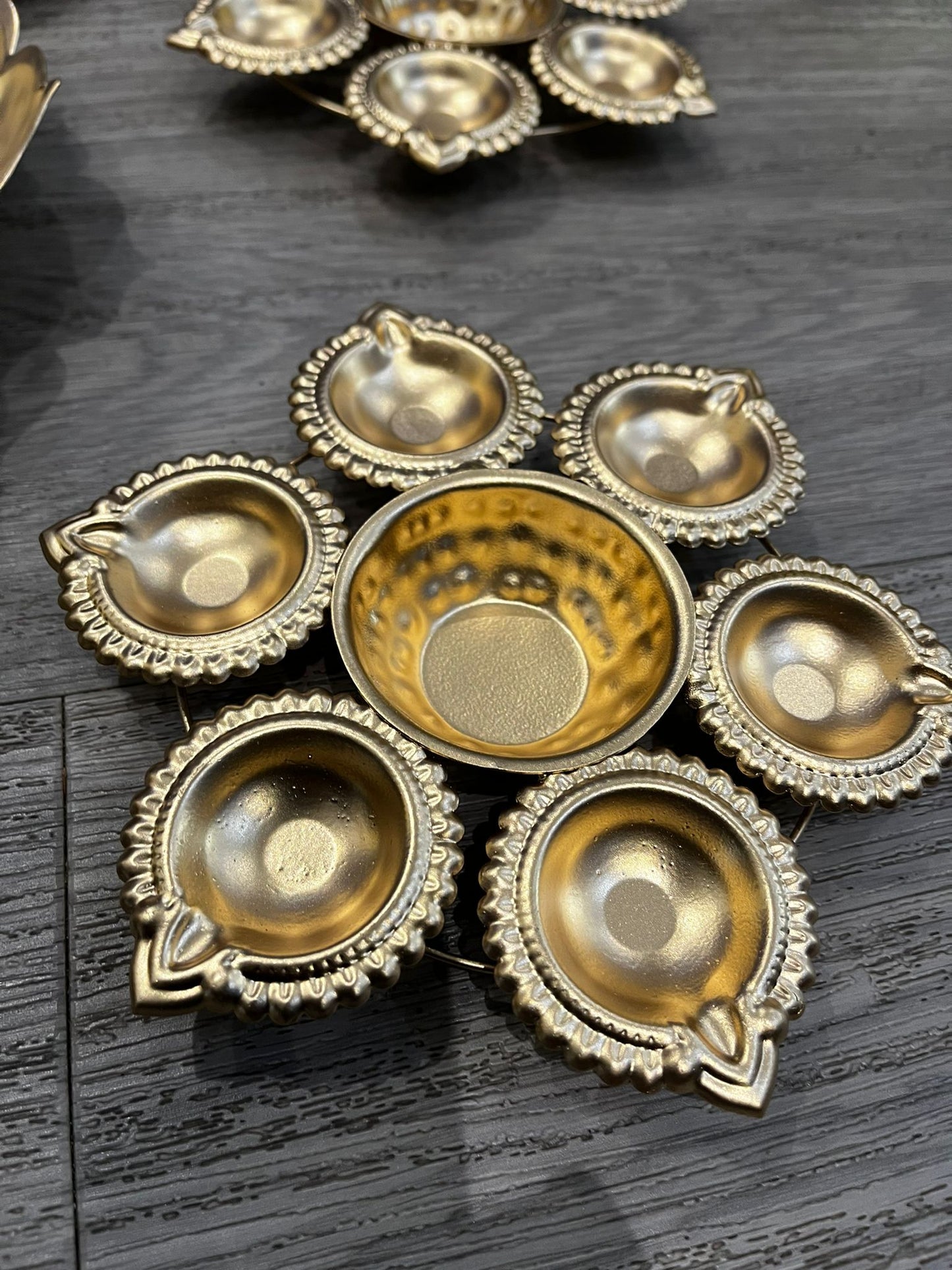 Exquisite and beautiful diya: Elevate Your Home Décor with Multi-Use Elegance. Indian home/Pooja decor/Religious decor/Diwali decor