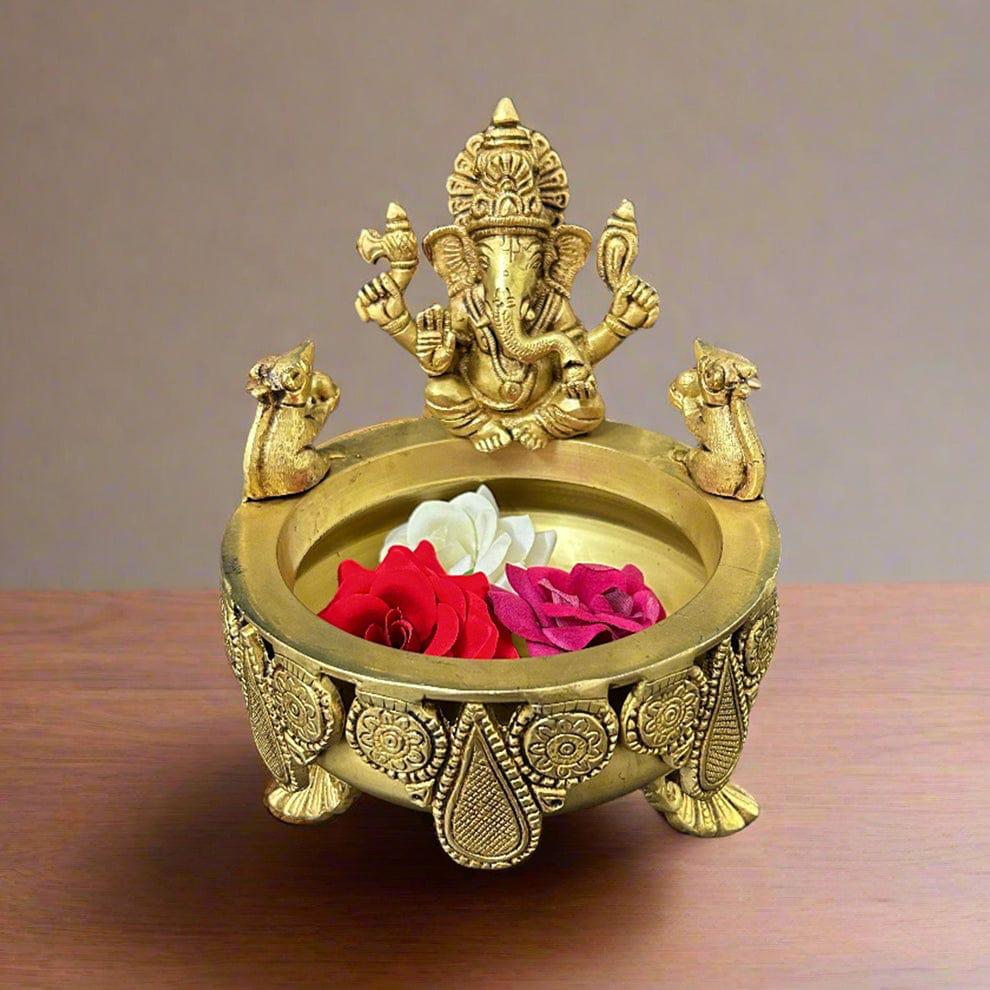 Brass Ganesha urli