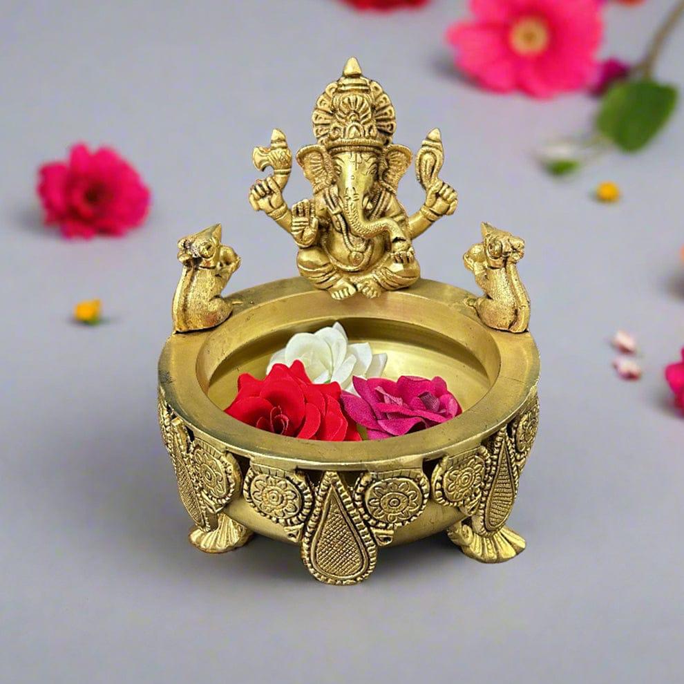 Brass Ganesha urli