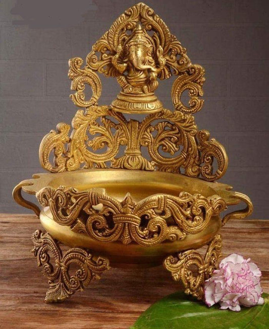 Brass Ganesha urli