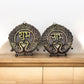 Terracota Shubh Labh wall hanging. Diwali/ wedding decoration