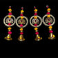Lotus Floral Hanging Decoration for Weddings and Festive Occasions. Set of 2