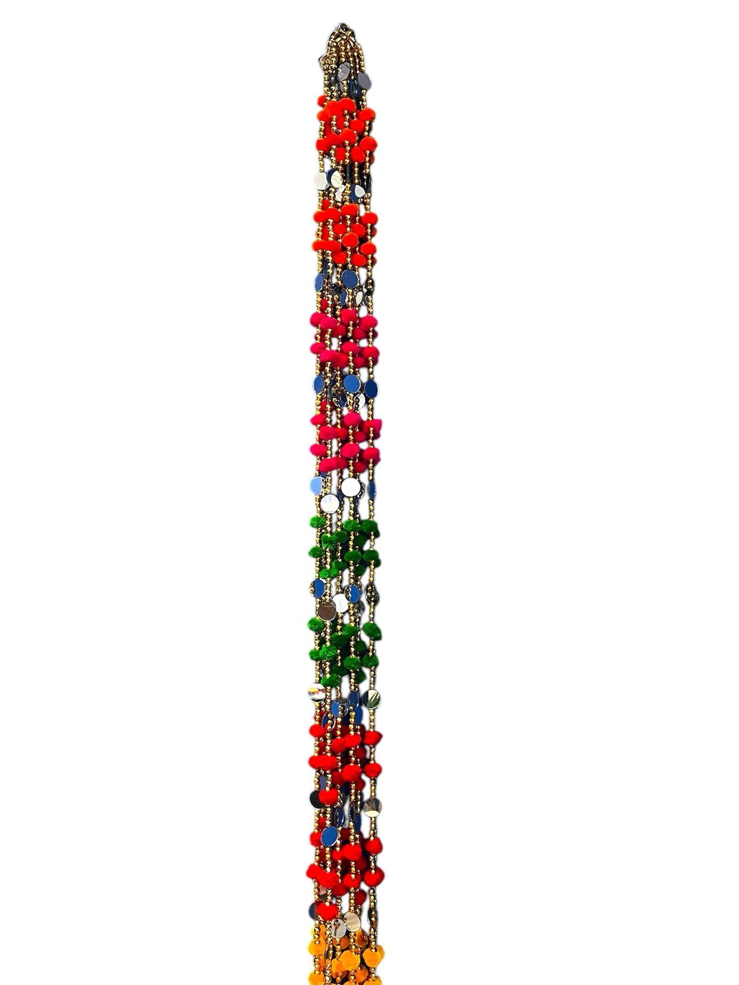 Mirror Hanging Decoration for Weddings and Festive Occasions. Set of 2