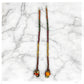 Handmade colourful Hanging Decoration for Weddings and Festive Occasions. Set of 2