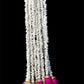 Handmade Jasmine Lotus floral Hanging Decoration for Weddings and Festive Occasions.