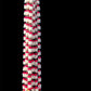 Handmade Red and white floral Hanging Decoration for Weddings and Festive Occasions.