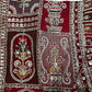 Indian Designer white beads Saree Lehenga Blouse Sleeveless sabyasachi style.