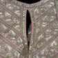 Indian Designer Pink beads Saree Lehenga Blouse Sleeveless sabyasachi style.