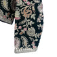Indian Designer Black beads Saree Lehenga Blouse Sleeveless sabyasachi style.