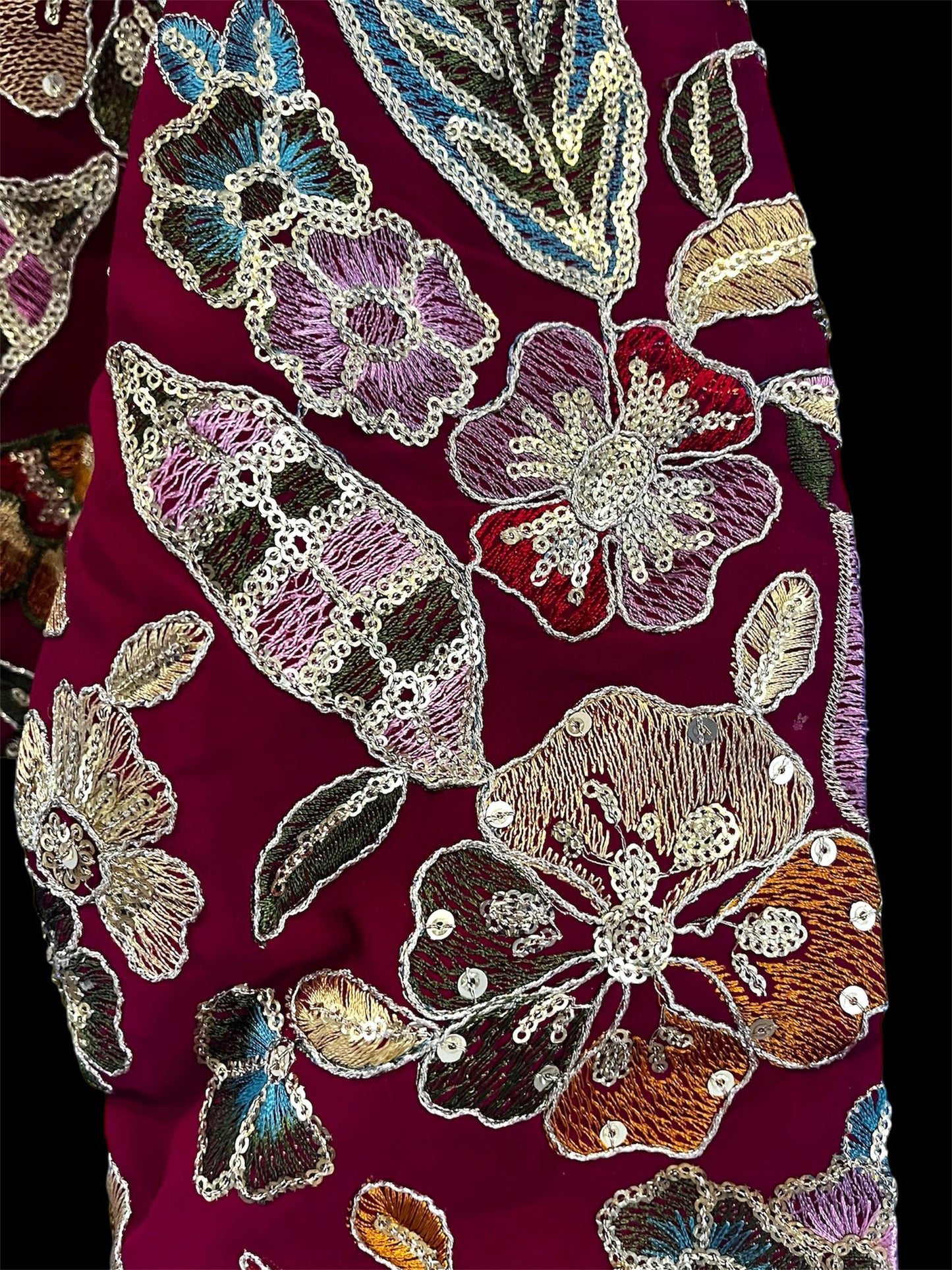 Indian Designer Red beads Saree Lehenga Blouse Sleeveless sabyasachi style.