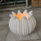 Handcrafted Marble Lotus Urli Candle Holder