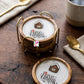 Beautiful wooden tea coaster. Coaster set,Wooden coaster. Set of 6