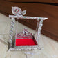 Handcrafted german silver Krishna jhula.