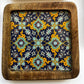 Elegant Wood & Resin 7-Piece Platter Set – Artisanal Serving Collection