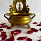 Meera brass urli (decorative bowl). Festive vibe/Indian decor/Diwali/ Indian home/Brass decoratives.