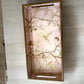 Beautiful Pink Wooden printed serving trays. Set of 3.