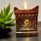 Terracotta Tulsi diwali diya. Set of 2. Diwali decor/ Ganesh chaturthi/ home decor/ Festivals
