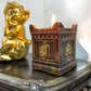 Terracotta Tulsi diwali diya. Set of 2. Diwali decor/ Ganesh chaturthi/ home decor/ Festivals