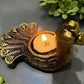 Peacock Diwali Diya, terracotta diya, Set of 2