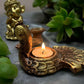 Peacock Diwali Diya, terracotta diya, Set of 2
