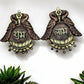 Terracota Shubh Labh wall hanging. Diwali/ wedding decoration