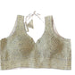 Indian Designer white beads Saree Lehenga Blouse Sleeveless sabyasachi style (Copy)