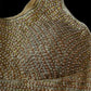 Indian Designer Gold beads Saree Lehenga Blouse Sleeveless sabyasachi style