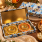 Diwali diya gift box. Set of 2 diya in a box.