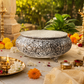 Aaranya Heritage German Silver Urli Bowl