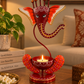 Ganesha Glow – Hand-Painted Decorative Tealight Holder