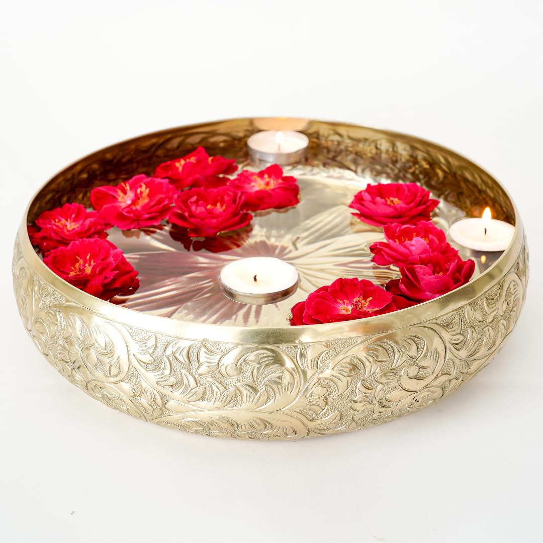 Aara embossed decorative bowl