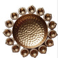 Decorative lamp shaped Diya urli, Urli with diya, decorative bowl, Diwali Diya