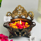 Brass Flower Urli (Decorative bowl)