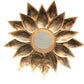 Iron Mirror Wall Sconce Tealight Holder
