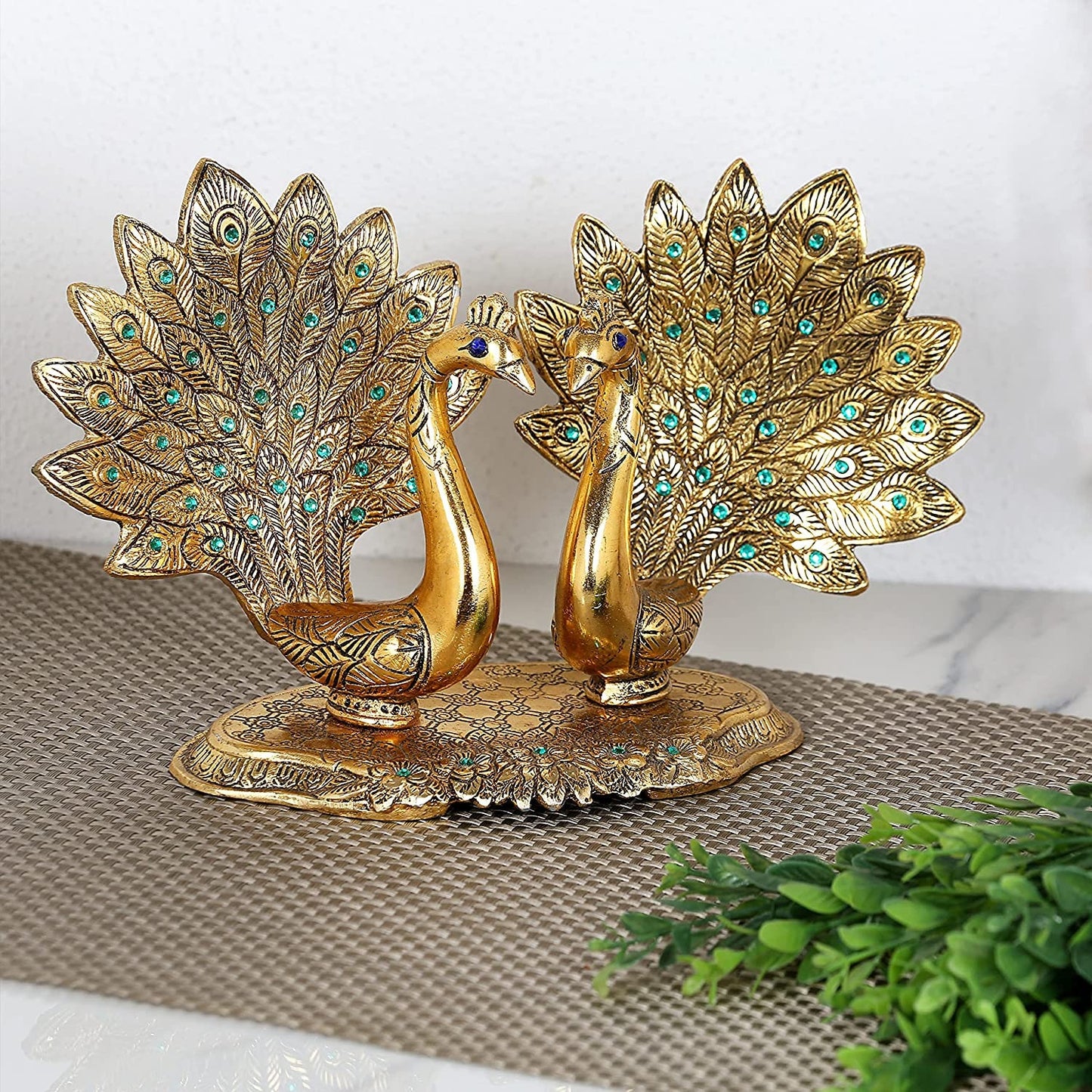 Peacock Pair Decorative showpiece