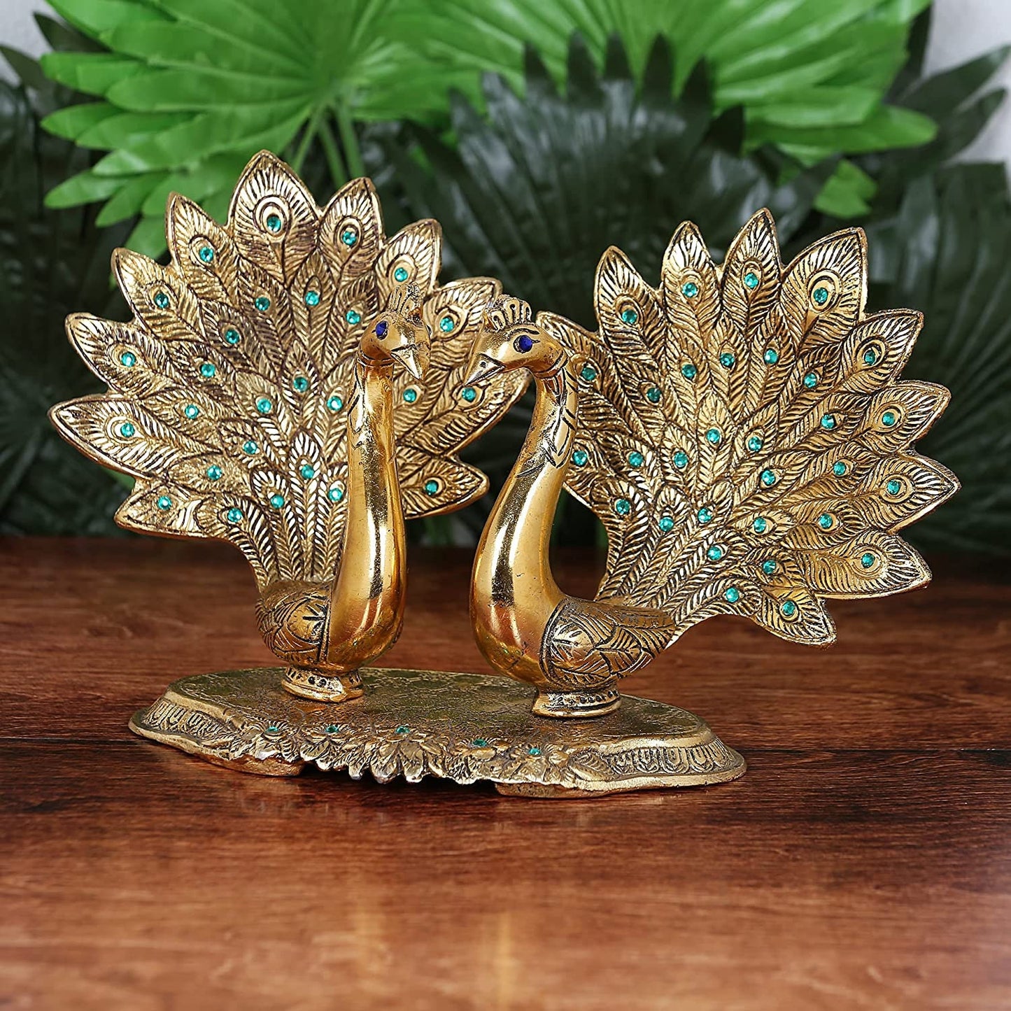 Peacock Pair Decorative showpiece