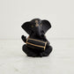 Black Ganesha with Dholak Figurine