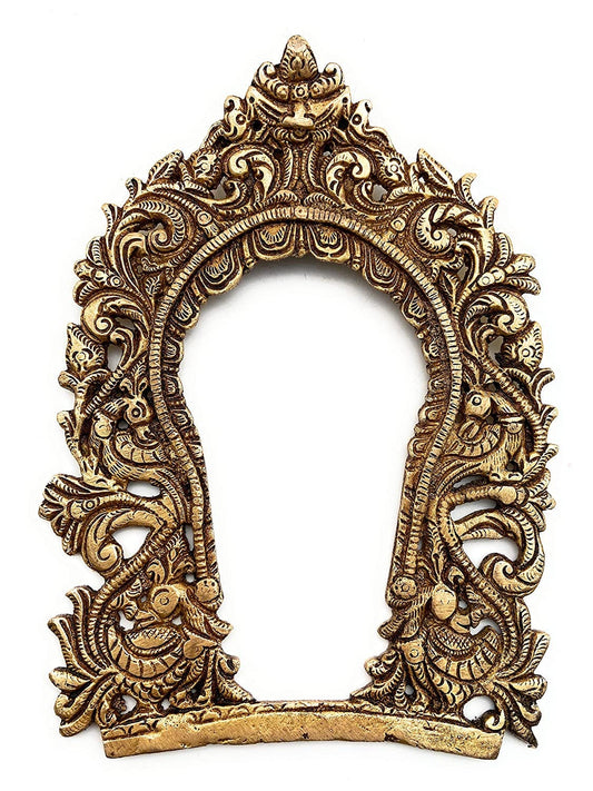 Brass Arch Prabhavali Frame for Home