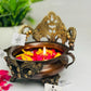 Brass Flower Urli (Decorative bowl)