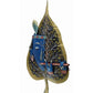 Wrought Iron Lord Krishna Wall Art