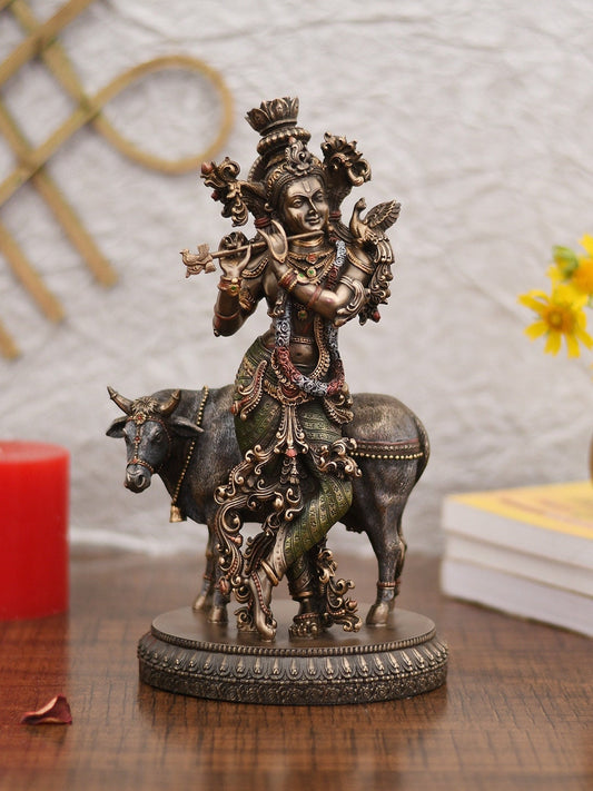 Krishna playing flute