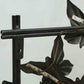 Hand crafted Iron Framed Butterfly Queen Wall Art With LED In Gold