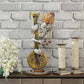 Iron Lord Ganesha Table Art In Multicolour