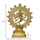 Brass Natraj Statue - God Shiva - king of dancer