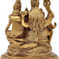 Brass Lord Shiva, Parvati, Kartikeya and Ganesha Idol - Shiv Family Parivar Idol