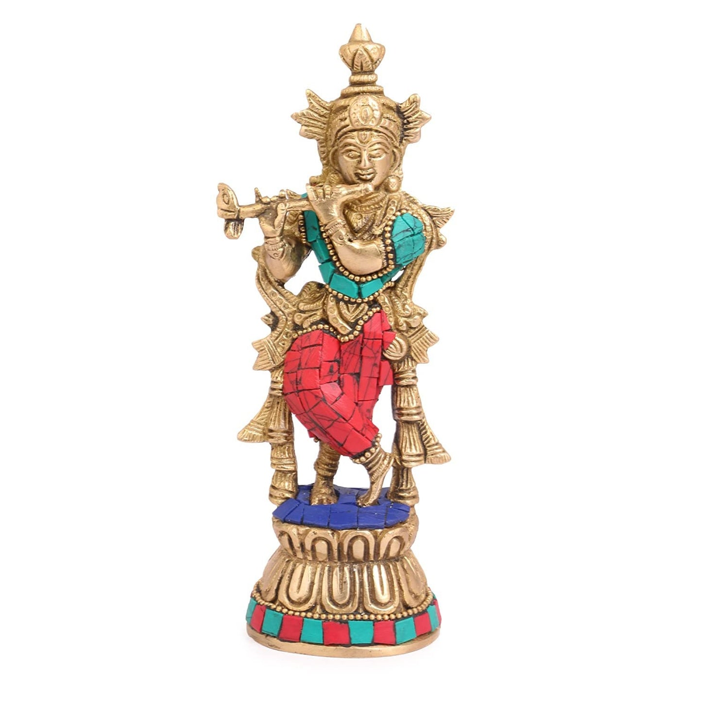 Brass Krishna Bhagwan Idol