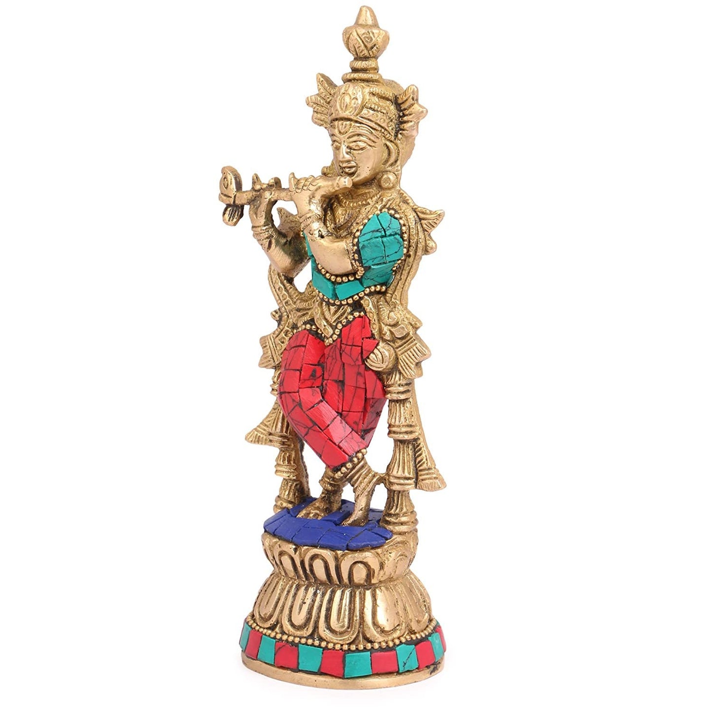 Brass Krishna Bhagwan Idol