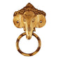 Ganesha brass door knocker